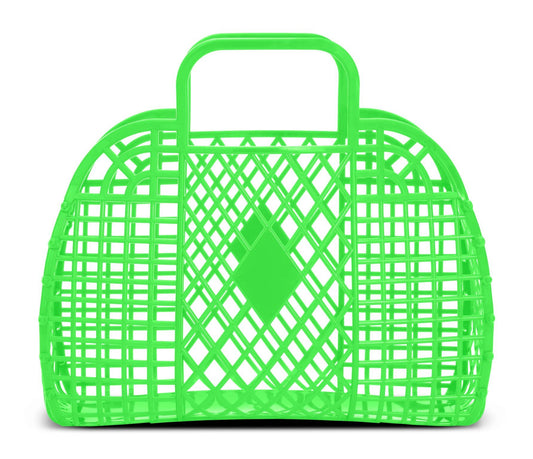 GREEN LARGE JELLY BAG